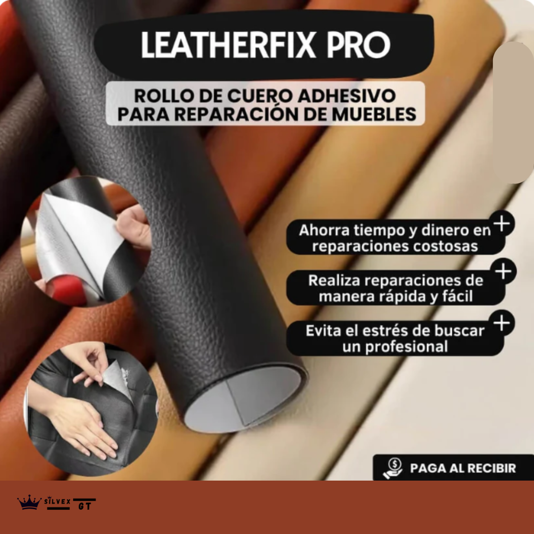 CUERO ADHESIVO PARA REPARACIONES 50X150CM.