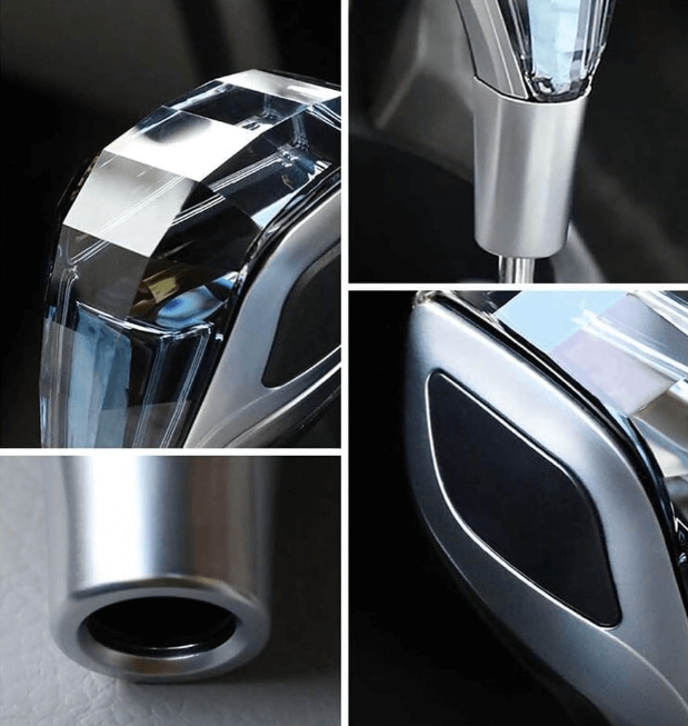 Perilla LED Multicolor para Palanca 🚗⚡ Dale Flow a tu Nave con Estilo de Engranaje ( Funciona para cualquier tipo de auto)