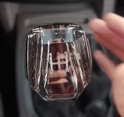 Perilla LED Multicolor para Palanca 🚗⚡ Dale Flow a tu Nave con Estilo de Engranaje ( Funciona para cualquier tipo de auto)