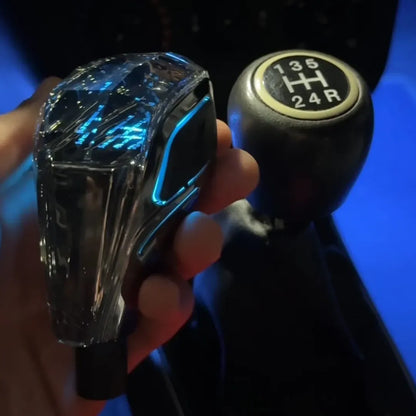 Perilla LED Multicolor para Palanca 🚗⚡ Dale Flow a tu Nave con Estilo de Engranaje ( Funciona para cualquier tipo de auto)